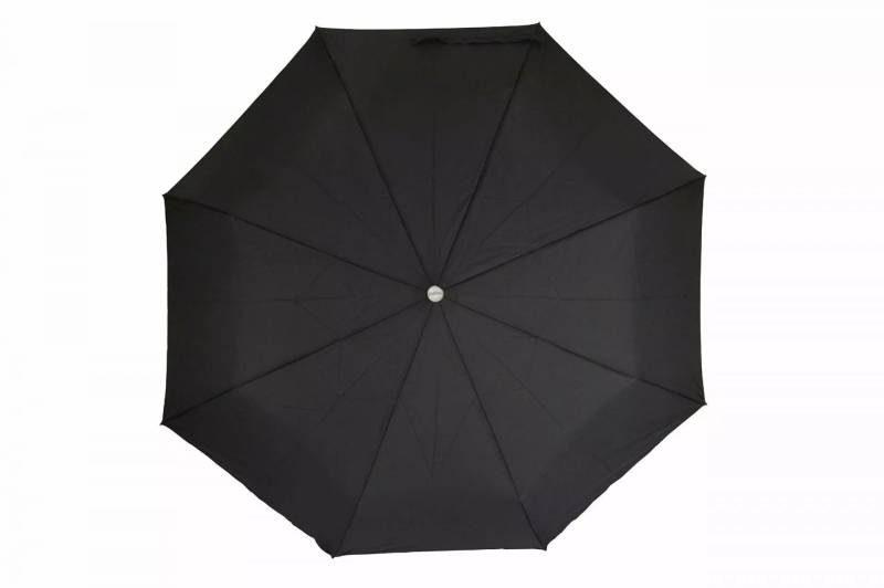 doppler Regenschirm Mini Automatik Rundhakengriff - Schwarz von Doppler