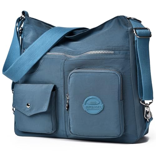 Dora & Liz Damen Multifunktionstasche Damenhandtasche, hellblau von Dora & Liz