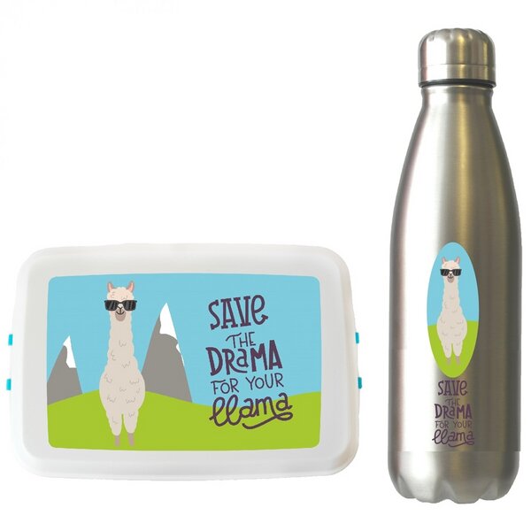 Dora's Dora´s Lama Set Trinkflasche und Lunchbox von Dora's