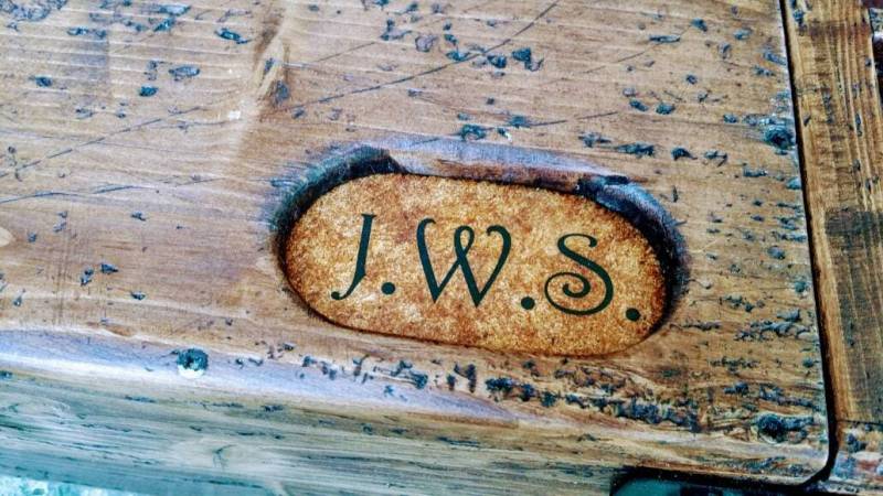 Personalisierte Schmuckschatulle, Initialen Auf Dem Deckel Personalisierte Schmuckschatulle, Initialen Auf Dem Deckel von DorealiStudioRoma