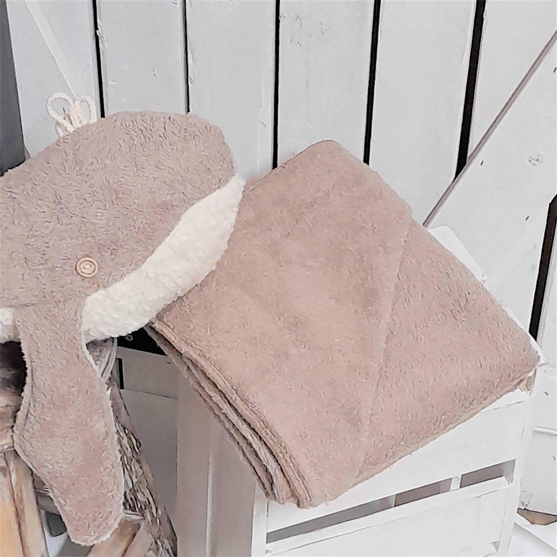 Poncho Frottee Beige Poncho Frottee Beige von DorfKidz