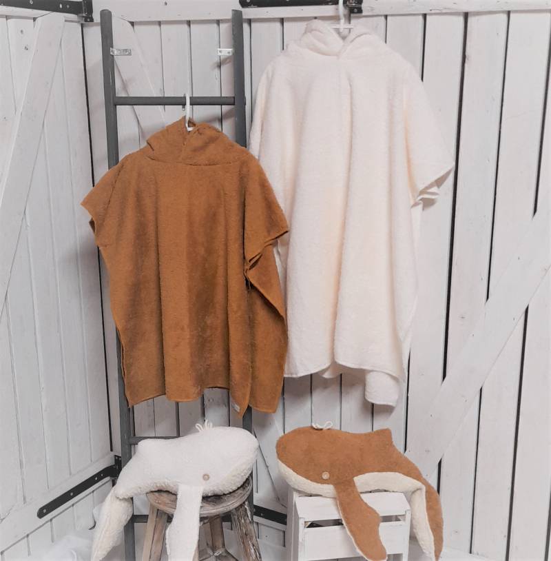 Poncho Frottee Camel Poncho Frottee Camel von DorfKidz