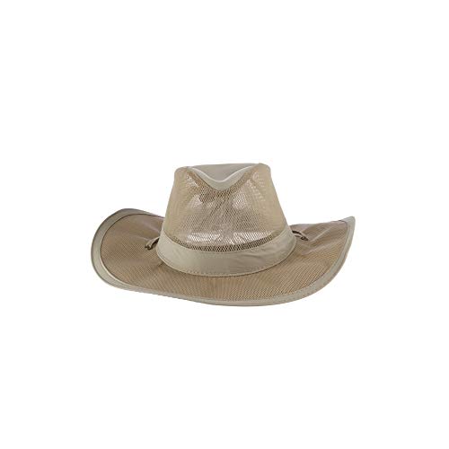 Dorfman Pacific Suplex Herren Safari-Mütze - Beige - Groß Dorfman Pacific Suplex Herren Safari-Mütze - Beige - Groß von Dorfman Pacific