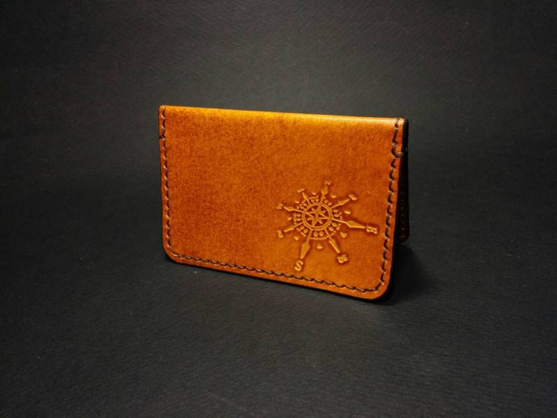 Leder Visitenkarten Etui, Visitenkarten Etui, Visitenkartenetui, Visitenkarten Etui, Visitenkartenetui von DoribariLeatherCraft