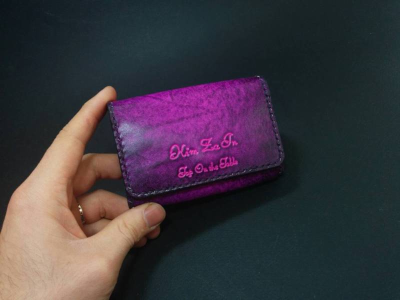 Leder Visitenkarten Etui, Visitenkartenetui Aus Leder, Visitenkarten Etui, Visitenkarten Etui, Visitenkartenetui, Visitenkartenetui von DoribariLeatherCraft