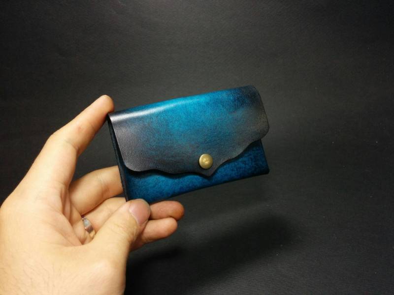 Leder Visitenkarten Etui, Visitenkartenetui Aus Leder, Visitenkarten Etui, Visitenkarten Etui, Visitenkartenetui, Visitenkartenetui von DoribariLeatherCraft