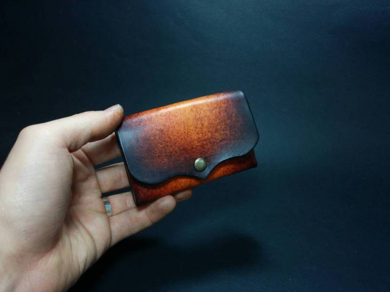 Leder Visitenkarten Etui, Visitenkartenetui Aus Leder, Visitenkarten Etui, Visitenkarten Etui, Visitenkartenetui, Visitenkartenetui von DoribariLeatherCraft