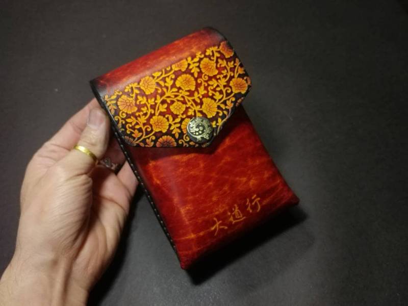 Leder Visitenkarten Etui, Visitenkartenetui Aus Leder, Visitenkarten Etui, Visitenkarten Etui, Visitenkartenetui, Visitenkartenetui von DoribariLeatherCraft