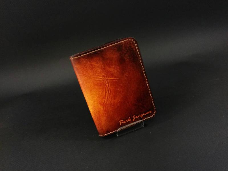 Personalisiertes Lederpass Hülle Reise Portemonnaie Reisepass Halter Abschluss Geschenk Abenteuer Zitat, Zitat von DoribariLeatherCraft