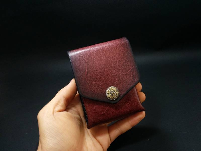 Zigarettenetui Leder, Handgefertigte Distressed Case, Geschenk Für Ihn Oder Alternative Kann Als Jumbo Business/Bank Kartenhalter Verwendet Werden von DoribariLeatherCraft