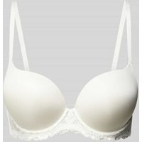 DORINA Seemless Push Up BH mit Spitzendetails Modell 'CLAIRE' in Offwhite, Größe 85B von Dorina