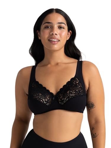 DORINA Damen Georgina Soft Bra BH, schwarz, 100D von Dorina