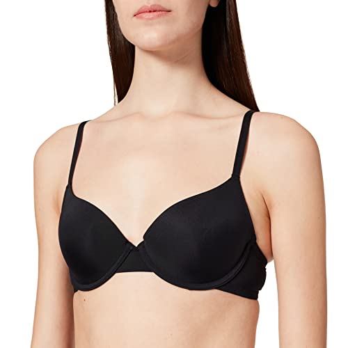 DORINA Damen T-Shirt BH Adele T-shirt Bra, Schwarz (Black), 80E (Herstellergröße: 36DD) von Dorina