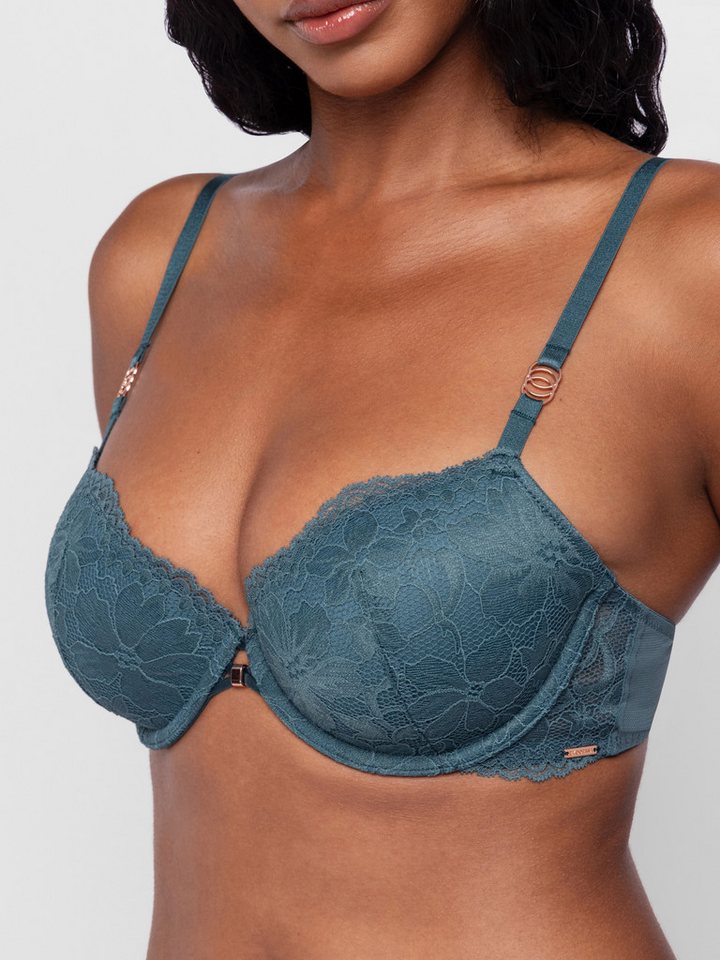 Dorina Bügel-BH JEMMA Spitze, feminin, schmale Träger, leicht gepolstert, vorgeformte Cups von Dorina