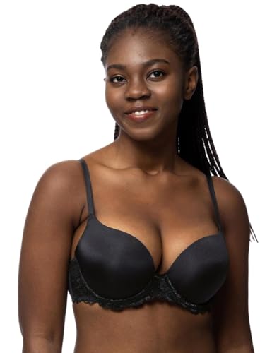 Dorina Damen Claire Push up BH, Schwarz, 70D EU von Dorina