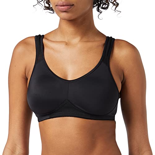 Dorina Damen D1901 Sport BH, Schwarz,100B Flex Sport BH von Dorina