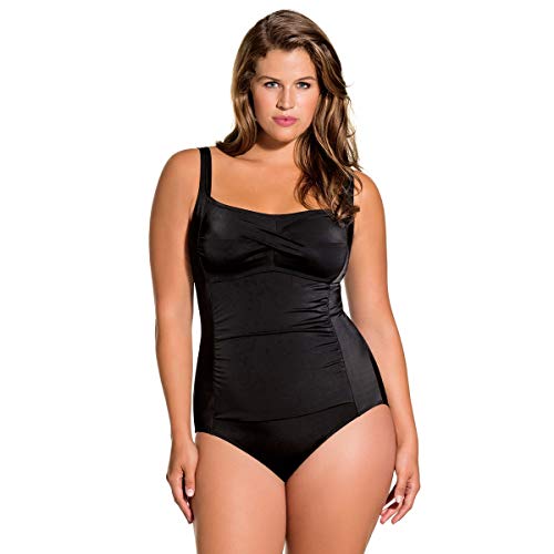 Dorina Damen Fiji Body Shaping Einteiler, Schwarz (Black V00), 135 (Herstellergröße: S 36/38) von Dorina