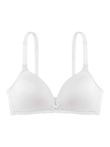 Dorina Women's May SoftBra Full Cup Wireless Regular Fit Function Bra - D17001 - White - 75C von Dorina