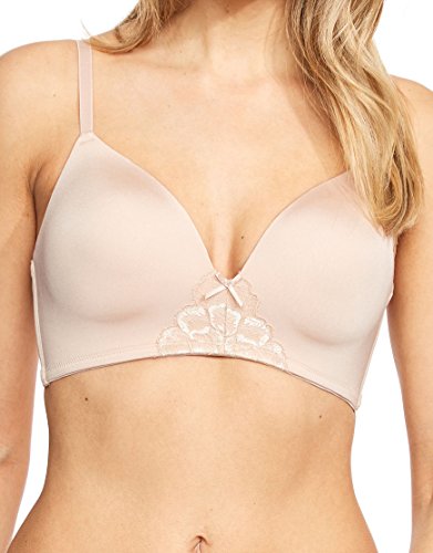 Dorina Damen Bügelloser Soft-BH MICHELLE D17196A, Einfarbig, Gr. 70B, Beige (Nude B60) von Dorina