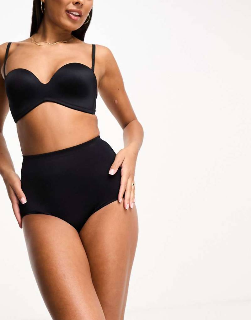 Dorina - Mix & Match - Sublime Sculpt - Slip in Schwarz mit mittlerer Kontrolle und hoher Taille von Dorina