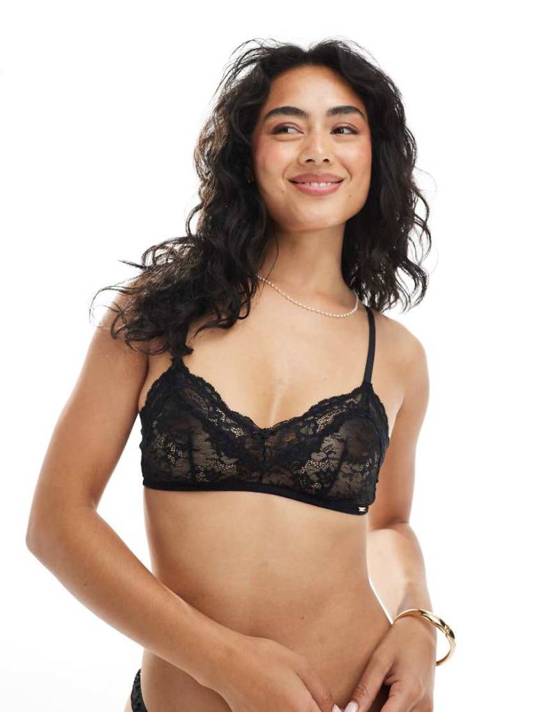 Dorina - Origins - Ungepolstertes Bustier aus Spitze in Schwarz von Dorina