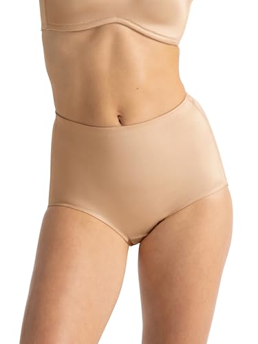 Dorina SUBLIME SCULPT Damen Mid-Waist Slip, Mittlere Kontrolle Shapewear, Power-Mesh-Futter, Glänzender Mikrofaser-Stoff, Schwarz Dorina SUBLIME SCULPT Damen Mid-Waist Slip, Mittlere Kontrolle Shapewear, Power-Mesh-Futter, Glänzender Mikrofaser-Stoff, Schwarz von Dorina