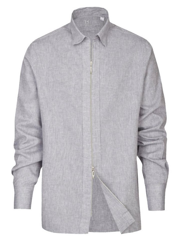 Doris Hartwich Langarmhemd Nibbia – Overshirt in Hellgrau von Doris Hartwich