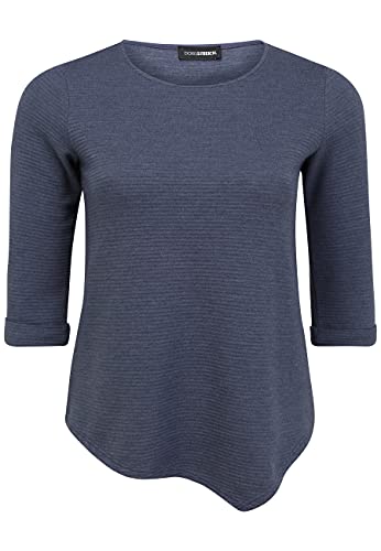 Doris Streich 3/4-Arm Pullover mit fixiertem Umschlag und Zipfelsaum Damen von Doris Streich