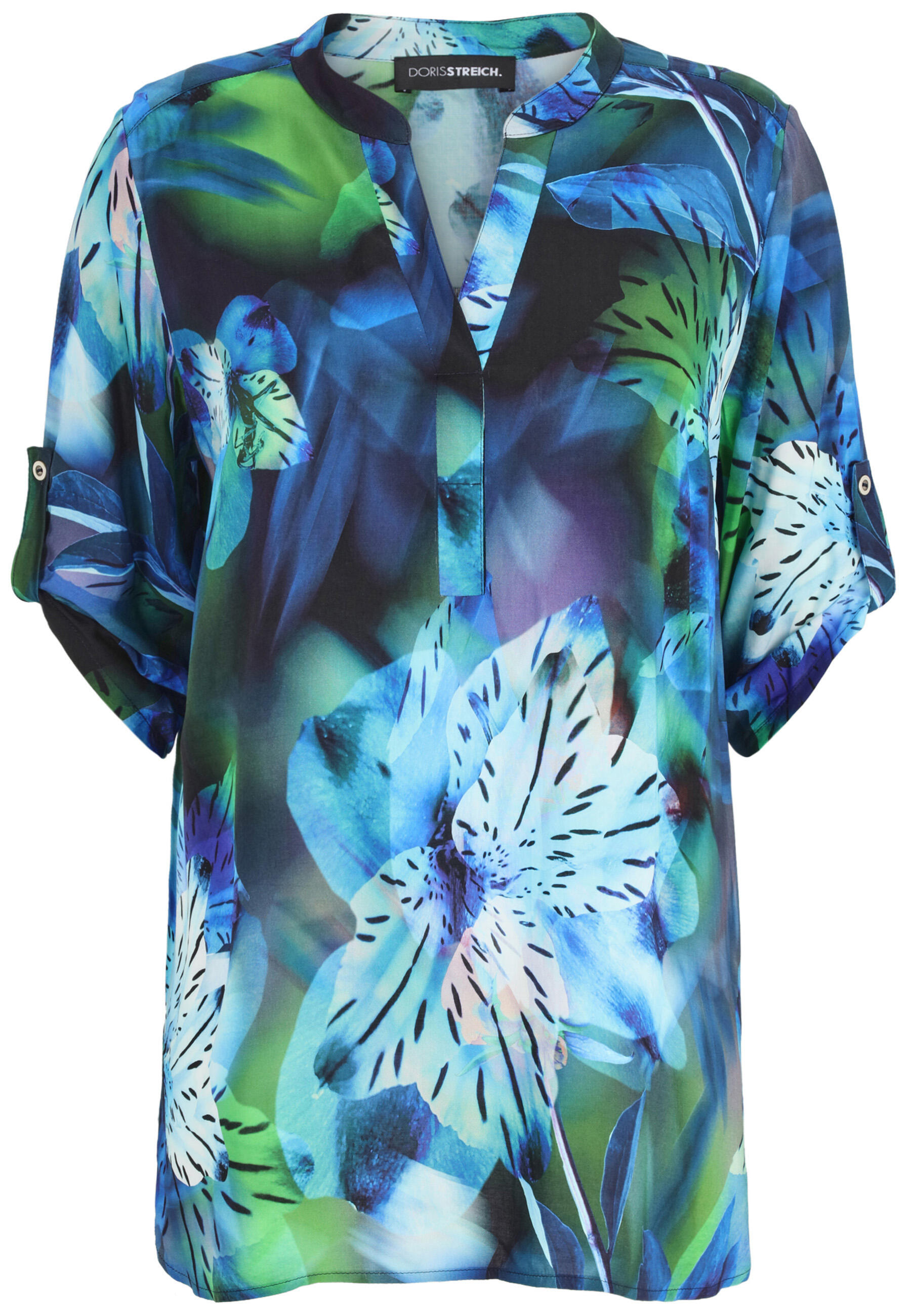 Doris Streich - Bluse kobalt - Gr. - 46 von Doris Streich