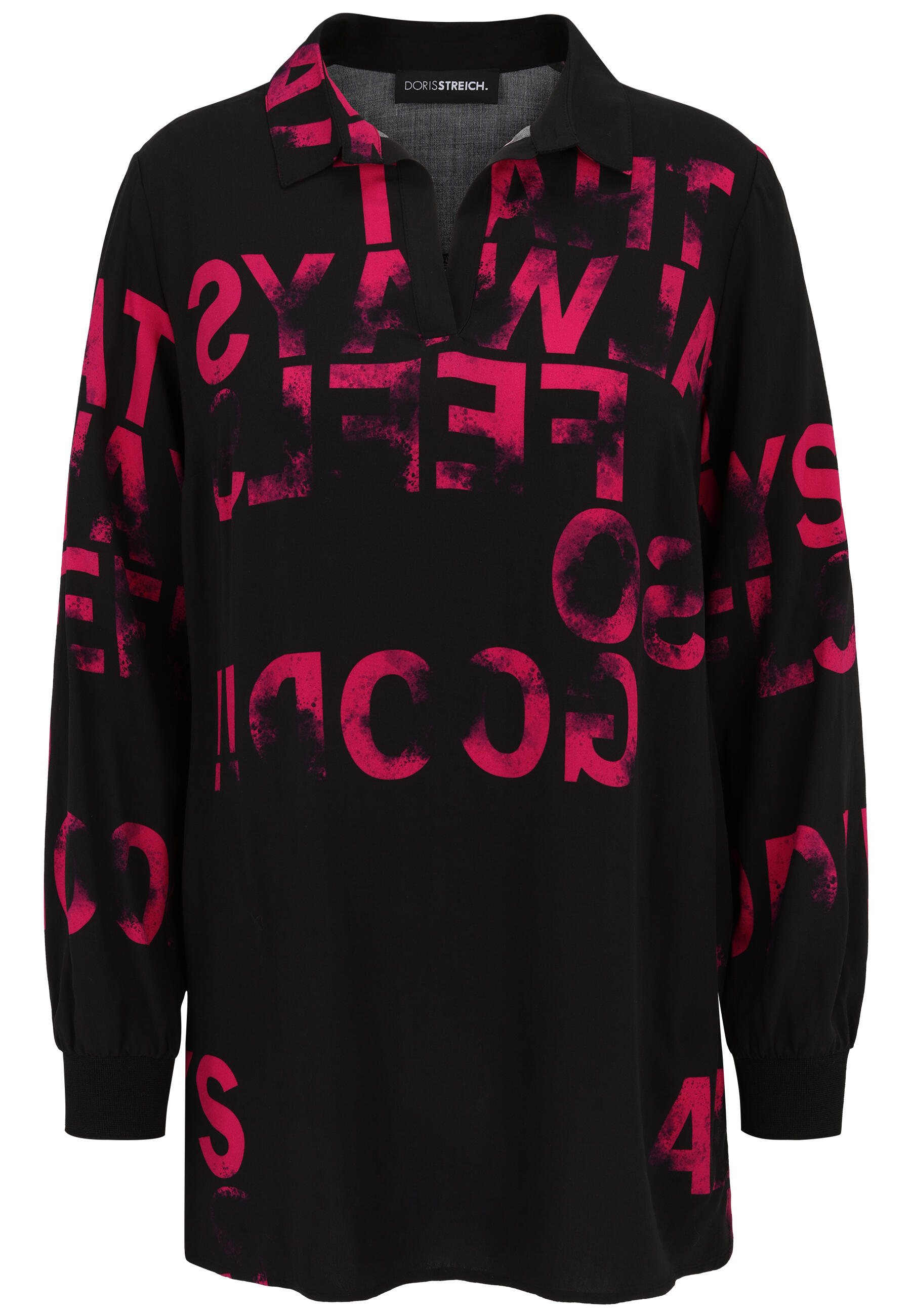 Doris Streich - Bluse magenta - Gr. - 46 von Doris Streich