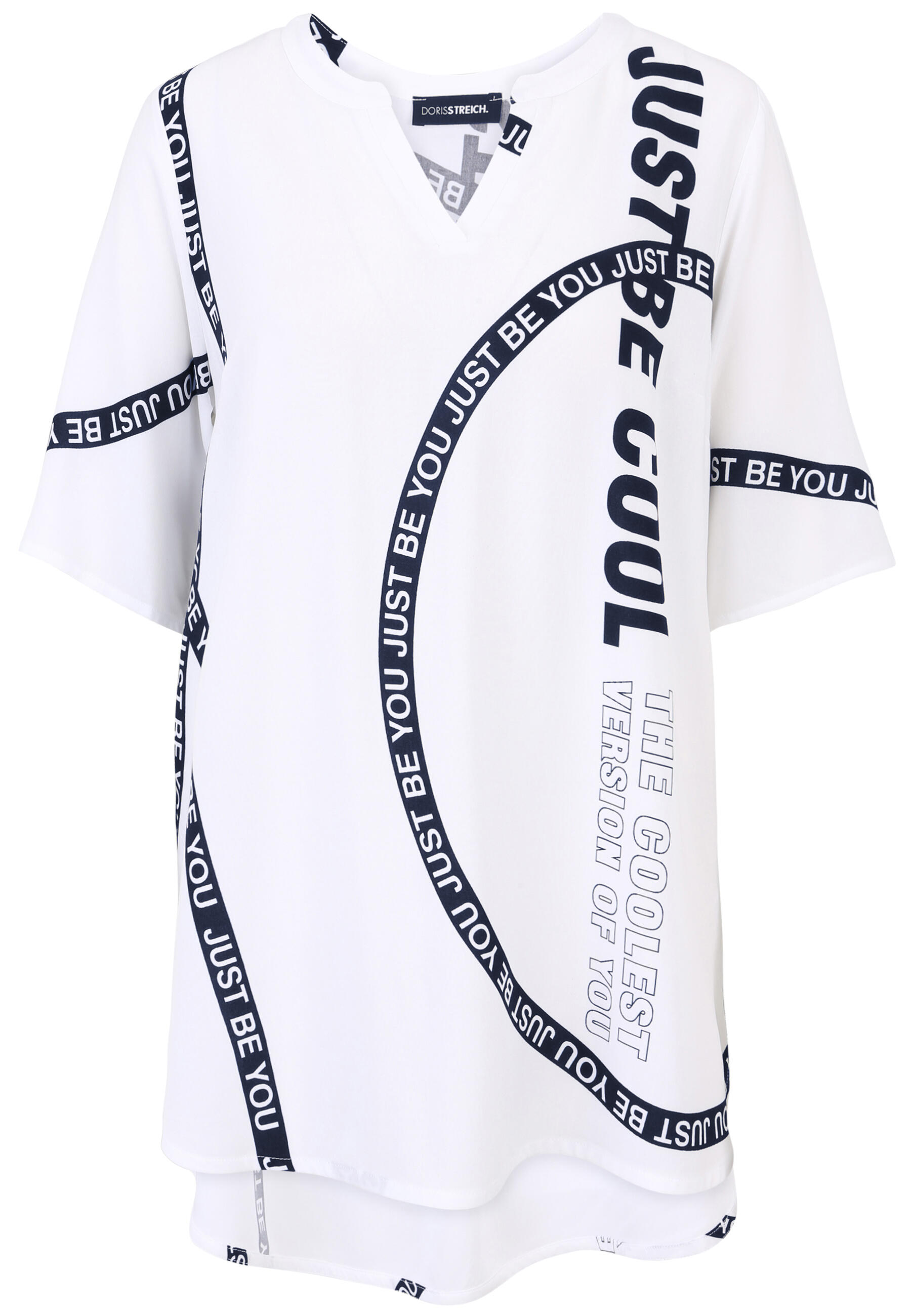 Doris Streich - Bluse marine - Gr. - 42 von Doris Streich