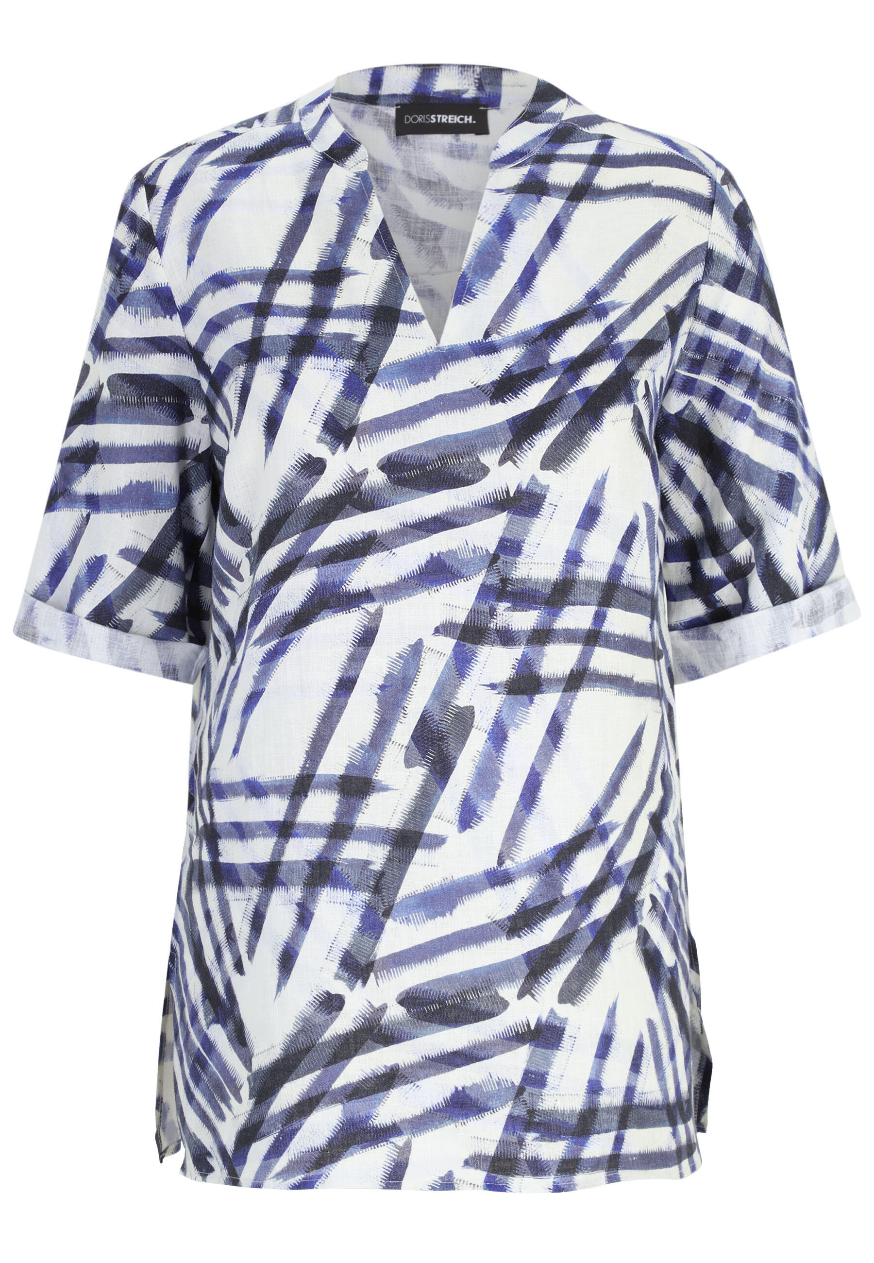 Doris Streich - Bluse marine - Gr. - 48 von Doris Streich