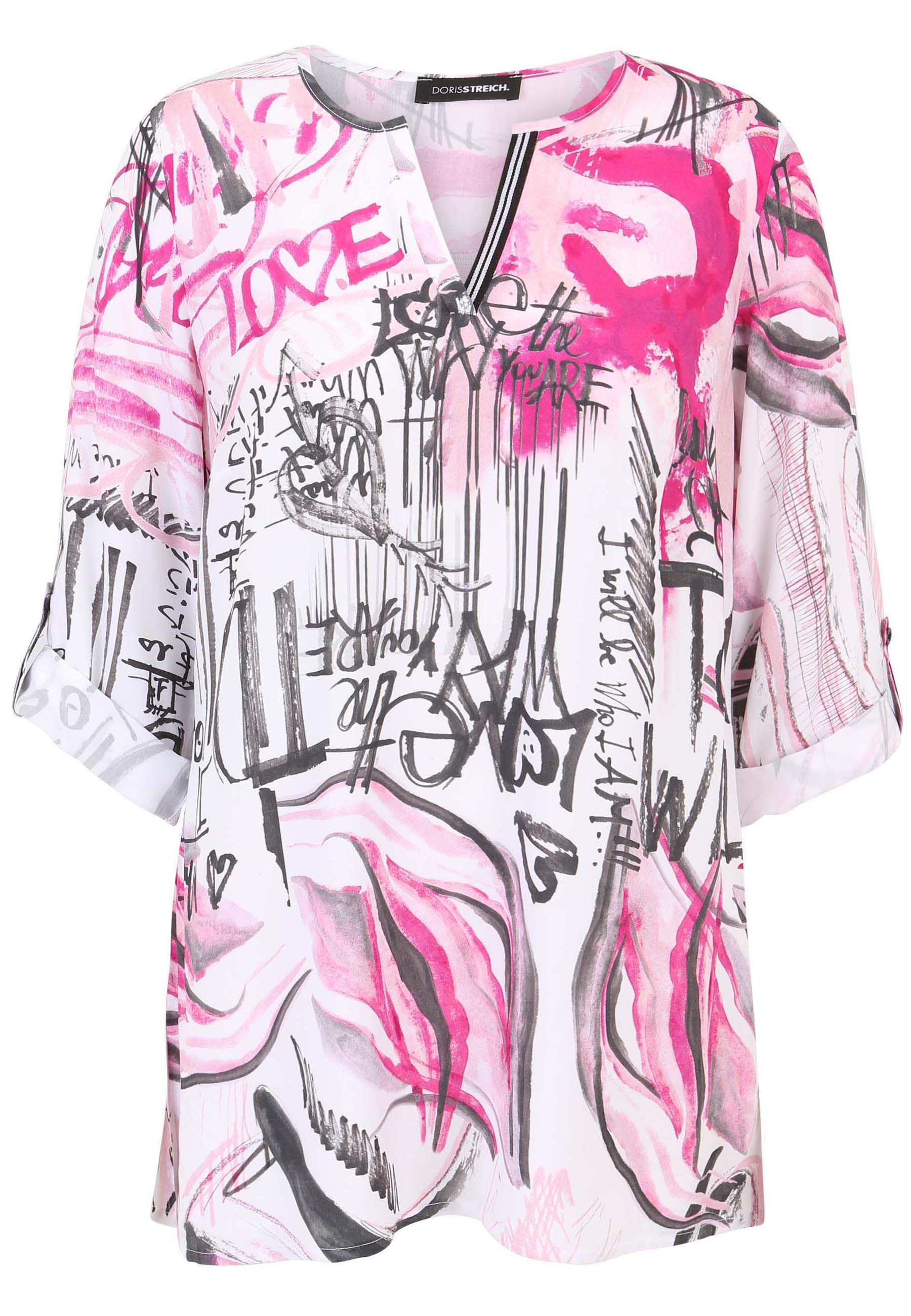 Doris Streich - Bluse puder - Gr. - 40 von Doris Streich