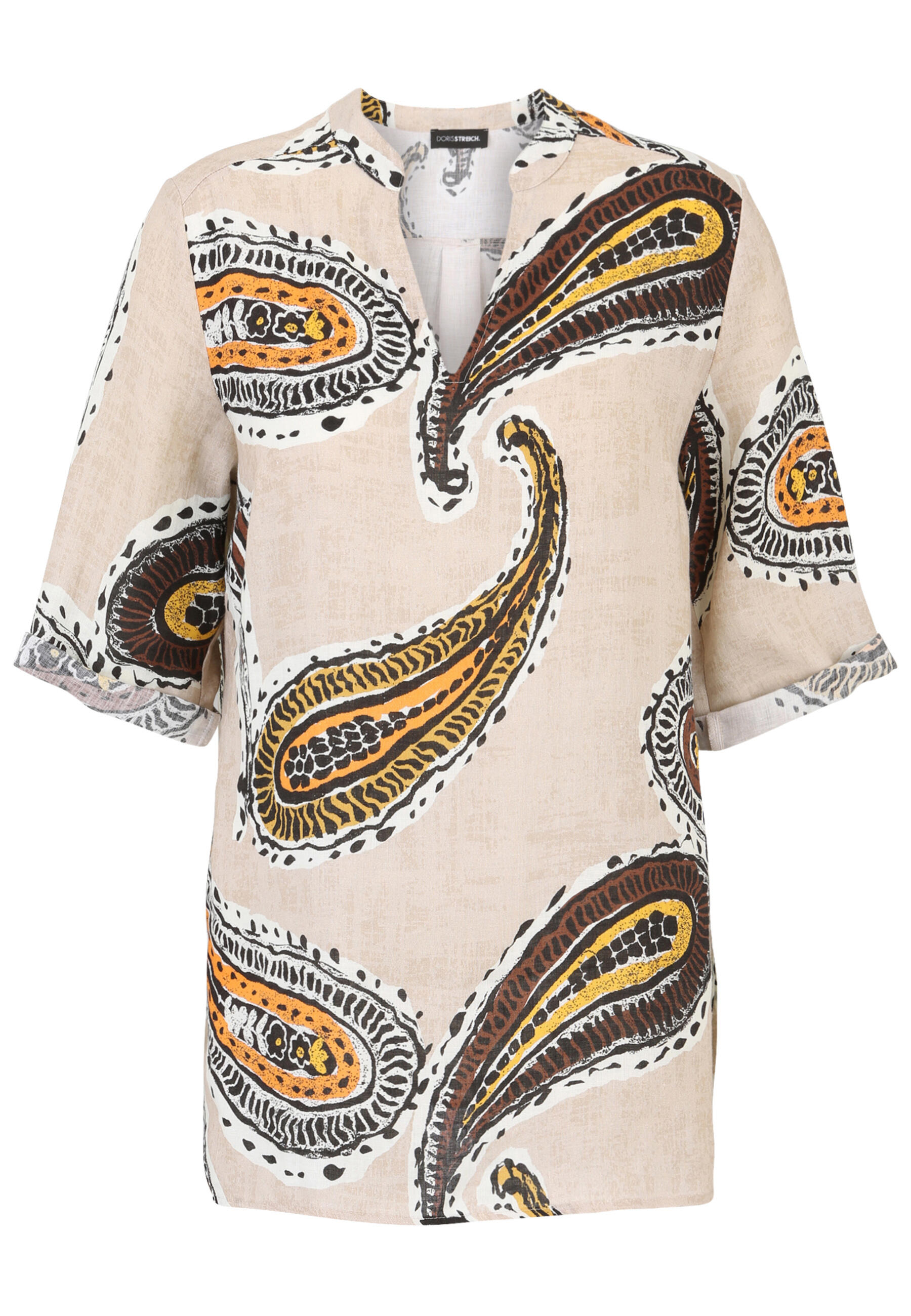 Doris Streich - Bluse sand - Gr. - 48 von Doris Streich