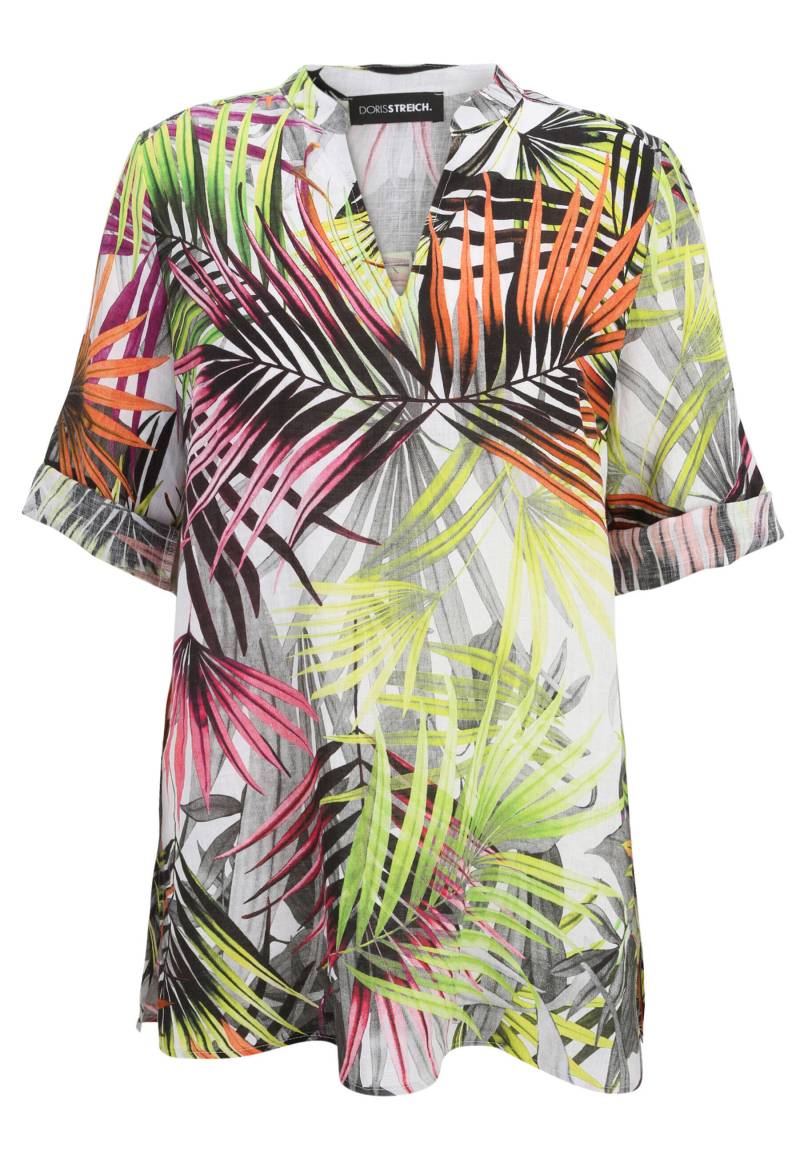 Doris Streich - Bluse schwarz/weiß - Gr. - 46 von Doris Streich