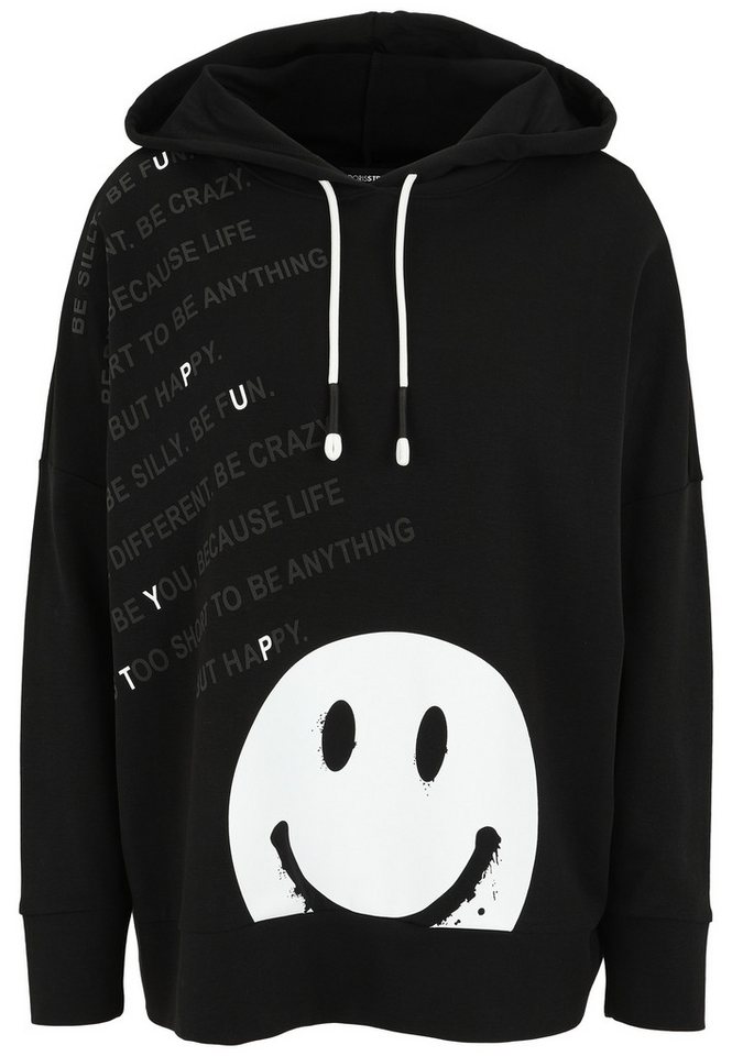 Doris Streich Hoodie mit Hoodie und Smiley-Motiv von Doris Streich
