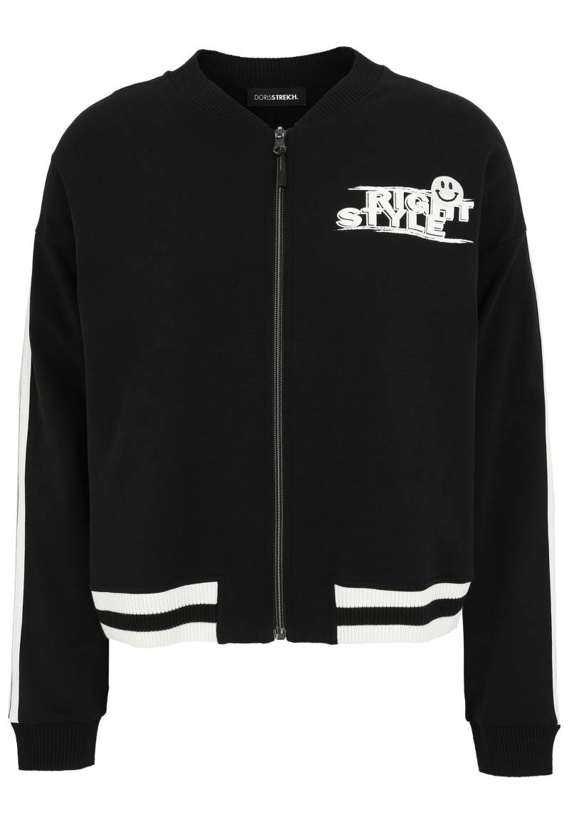 Doris Streich - Jacke schwarz/weiß - Gr. - 42 von Doris Streich