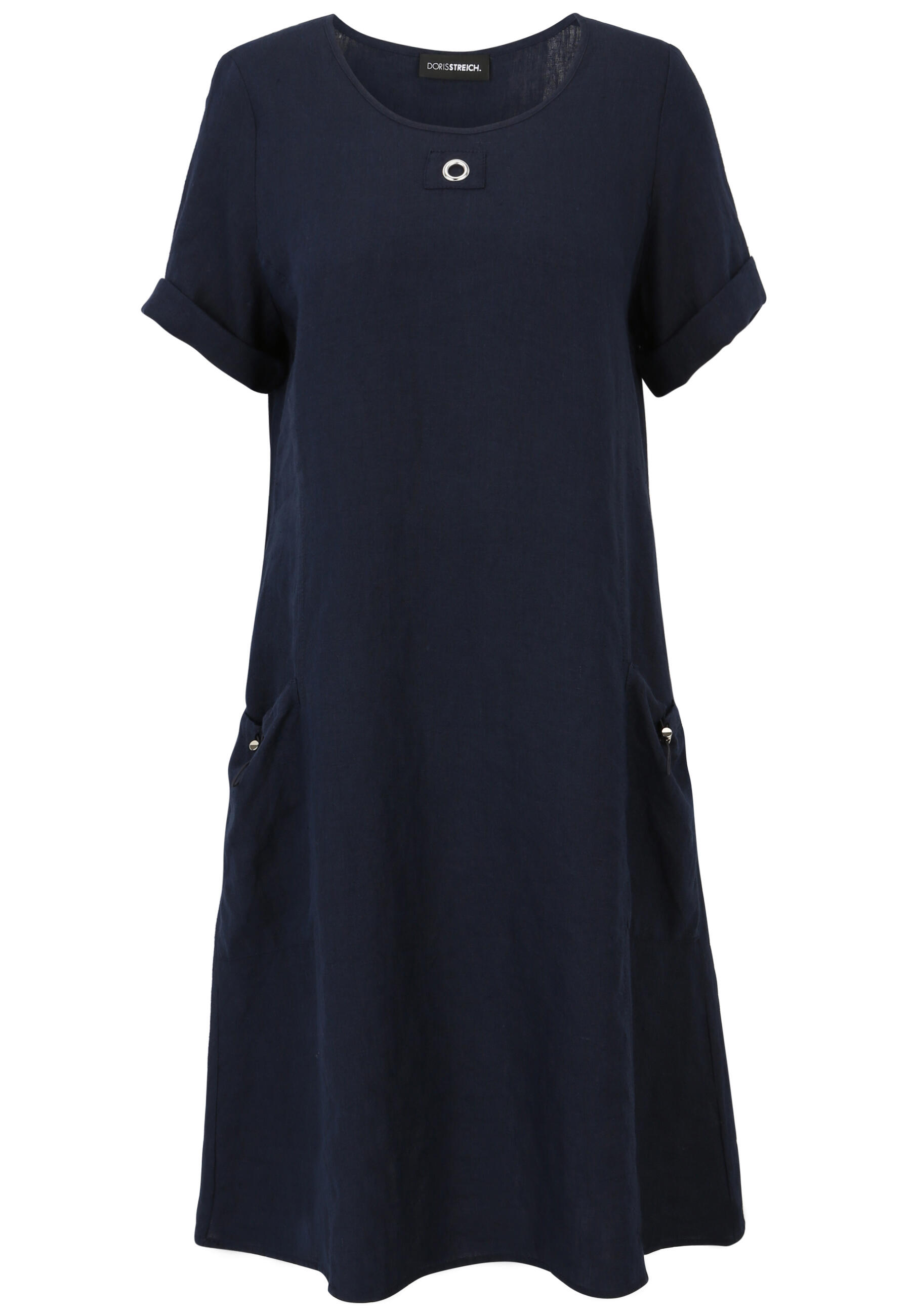 Doris Streich - Kleid marine - Gr. - 46 von Doris Streich
