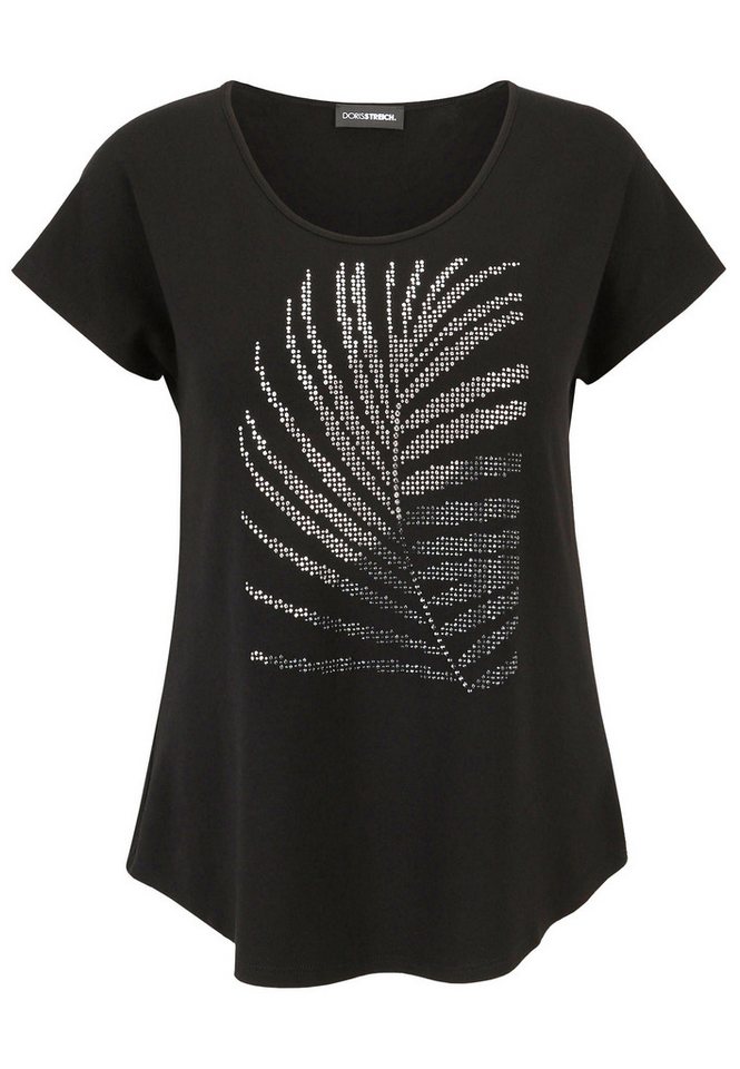 Doris Streich Rundhalsshirt (1-tlg) mit Schmucksteinen von Doris Streich