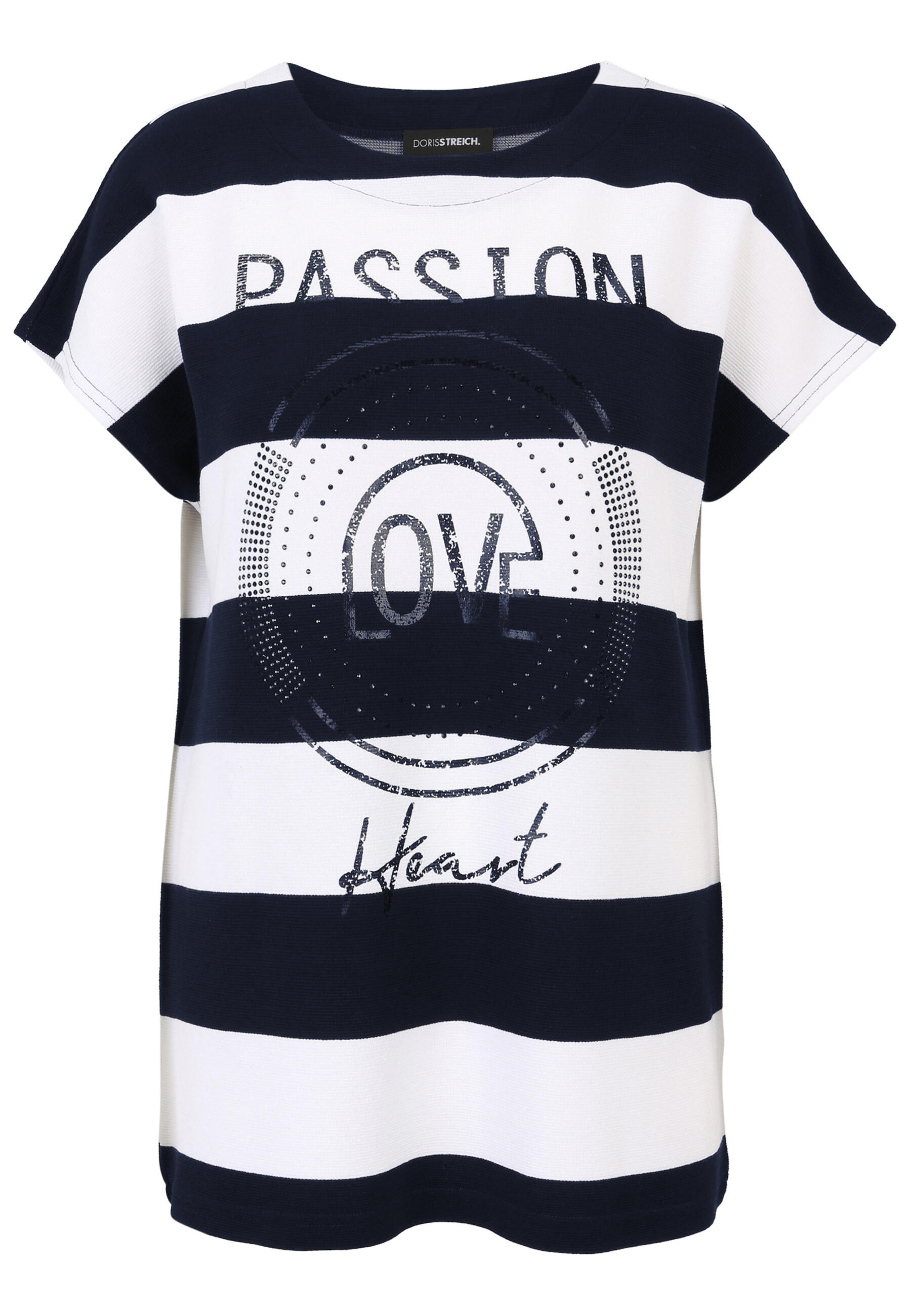 Doris Streich - Shirt marine - Gr. - 48 von Doris Streich