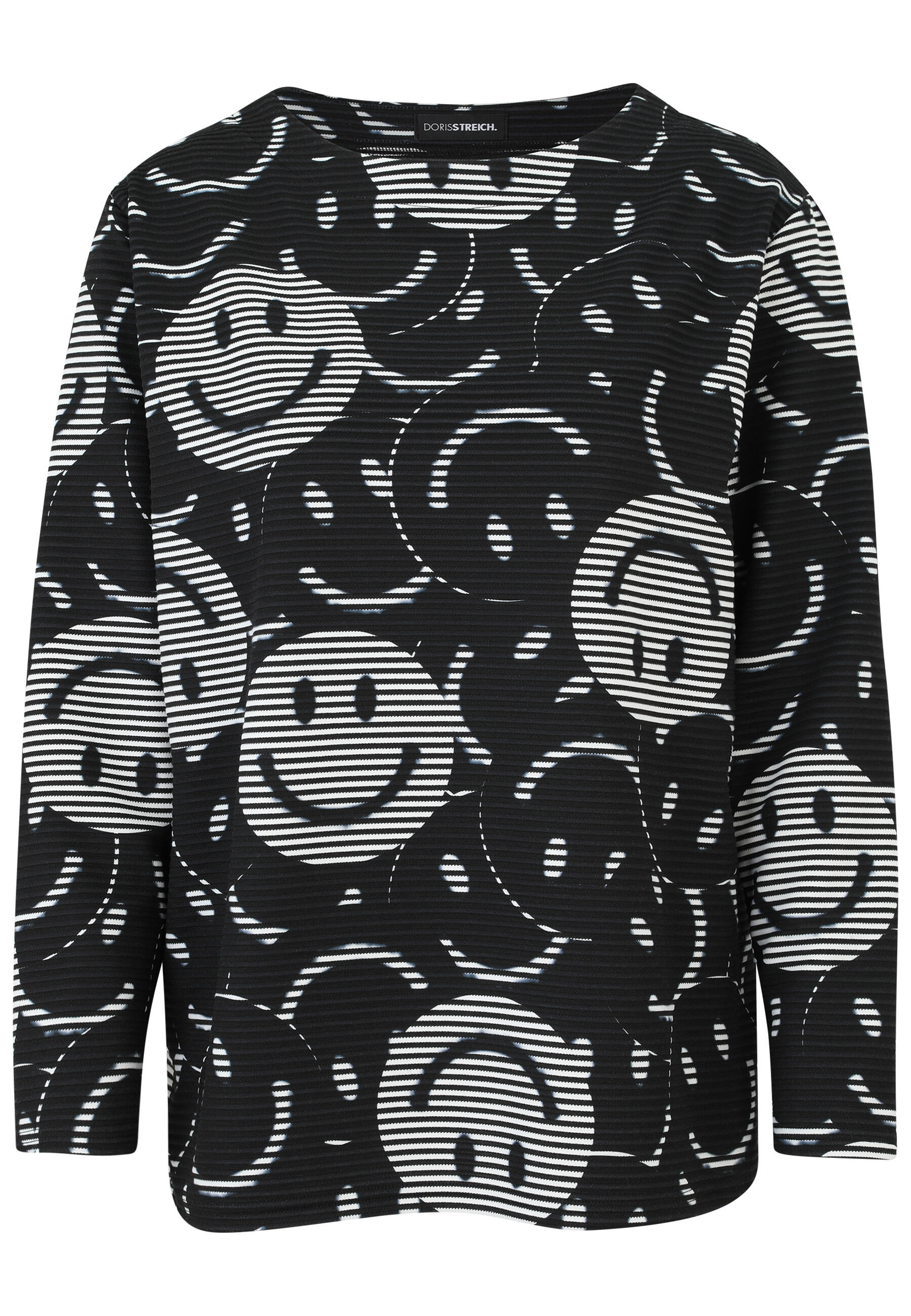 Doris Streich - Shirt schwarz/weiß - Gr. - 44 von Doris Streich