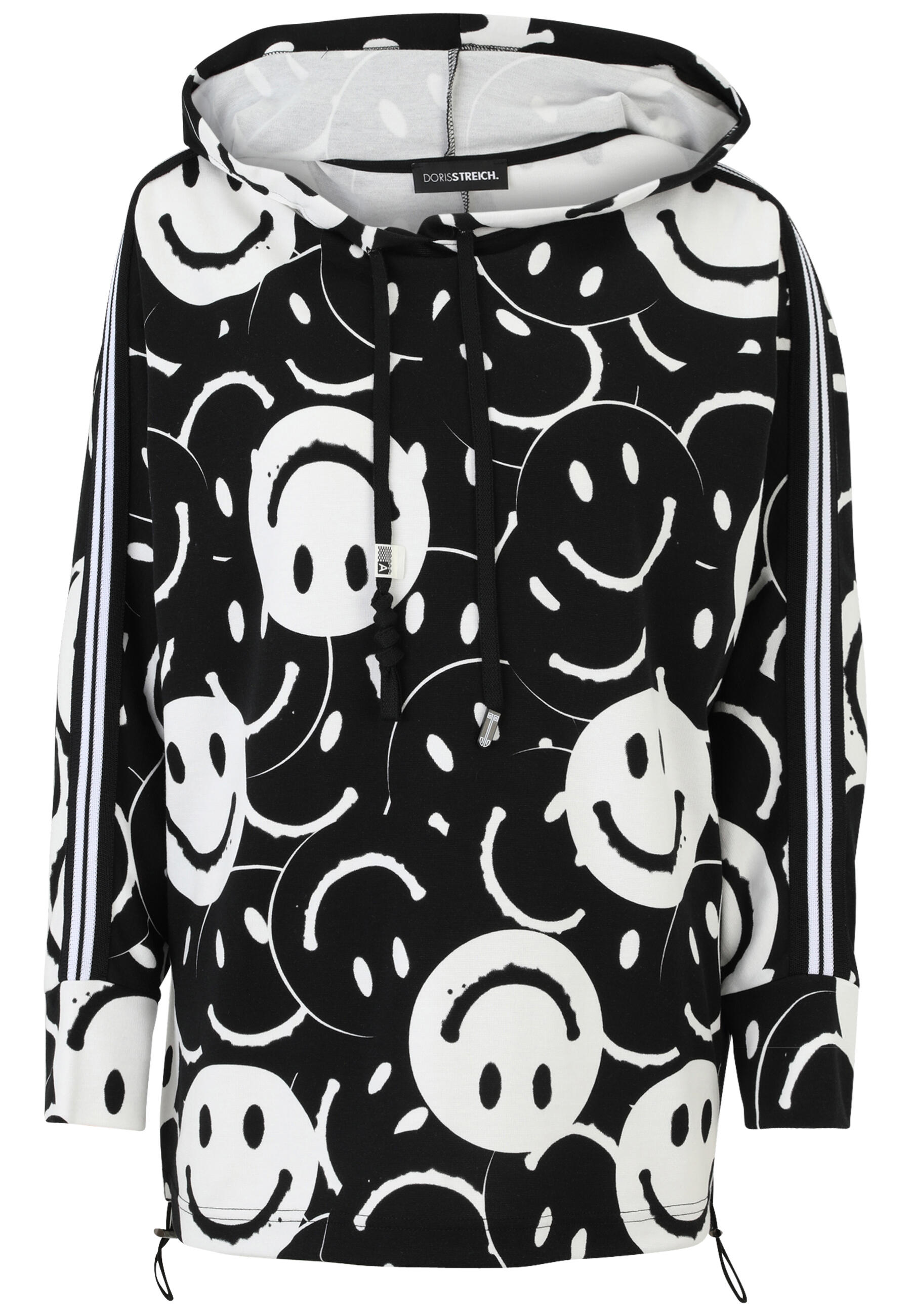 Doris Streich - Shirt schwarz/weiß - Gr. - 50 von Doris Streich