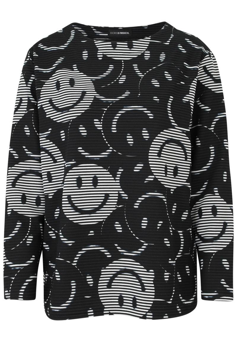 Doris Streich - Shirt schwarz/weiß - Gr. - 54 von Doris Streich