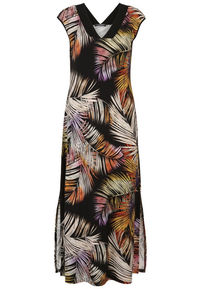 Doris Streich Shirtkleid (1-tlg) mit Palmwedel-Print von Doris Streich