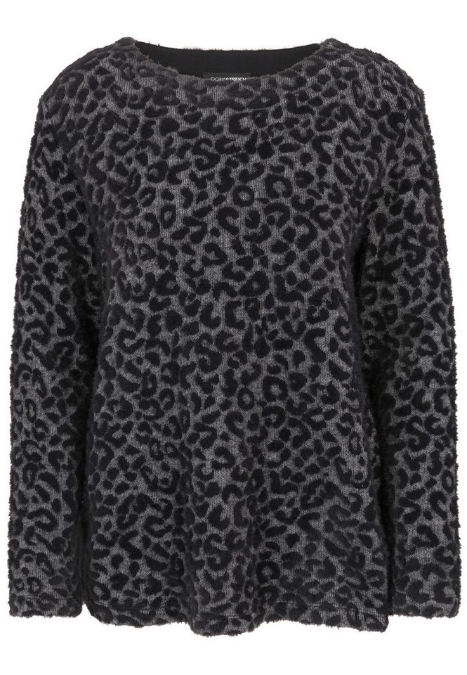 Doris Streich Strickpullover mit Leo-Jacquard-Muster von Doris Streich
