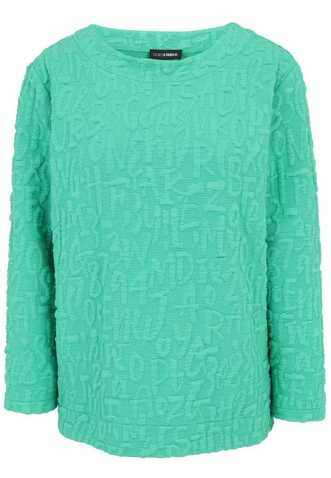 Doris Streich Sweatshirt mit Grafik-Jacquard von Doris Streich