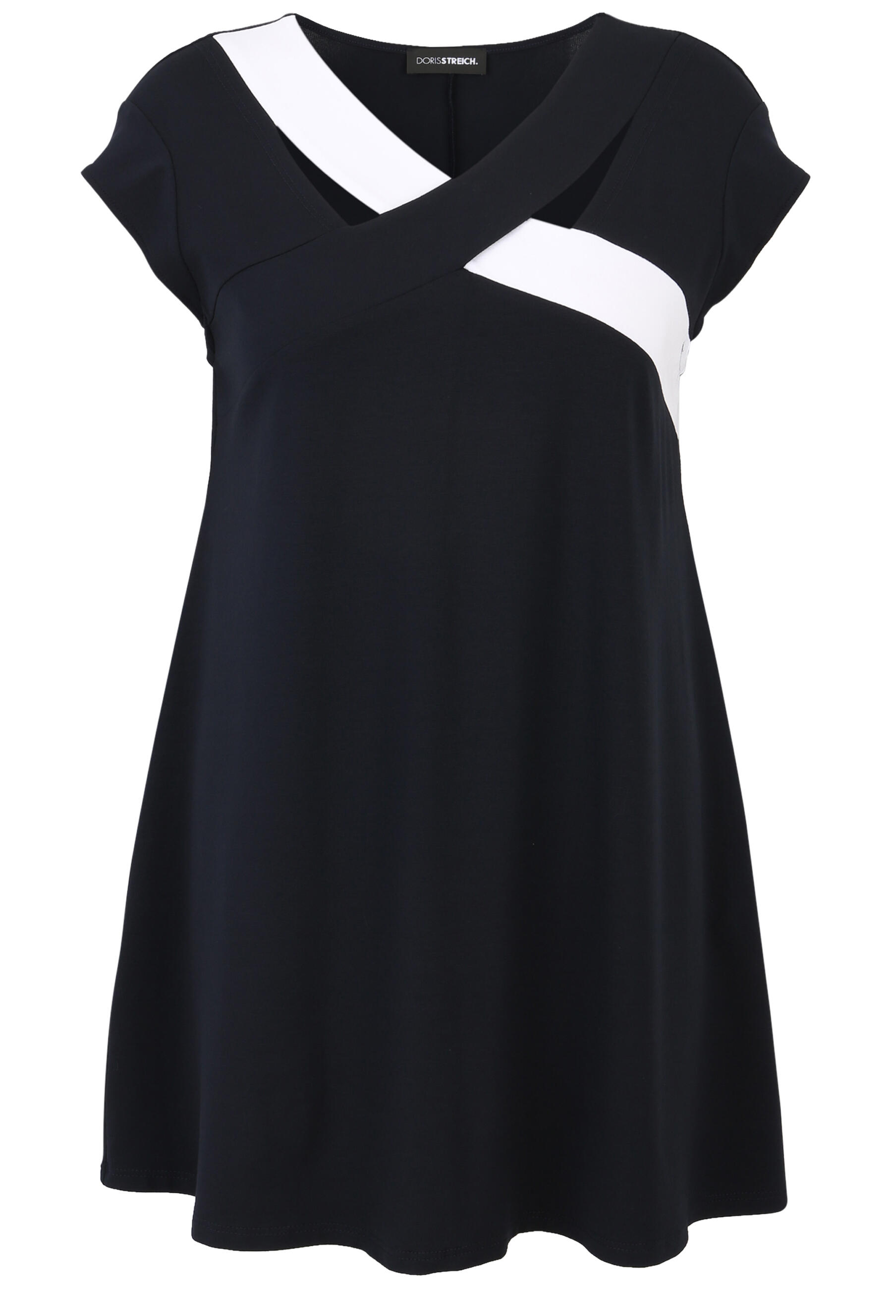 Doris Streich - Tunika marine - Gr. - 48 von Doris Streich