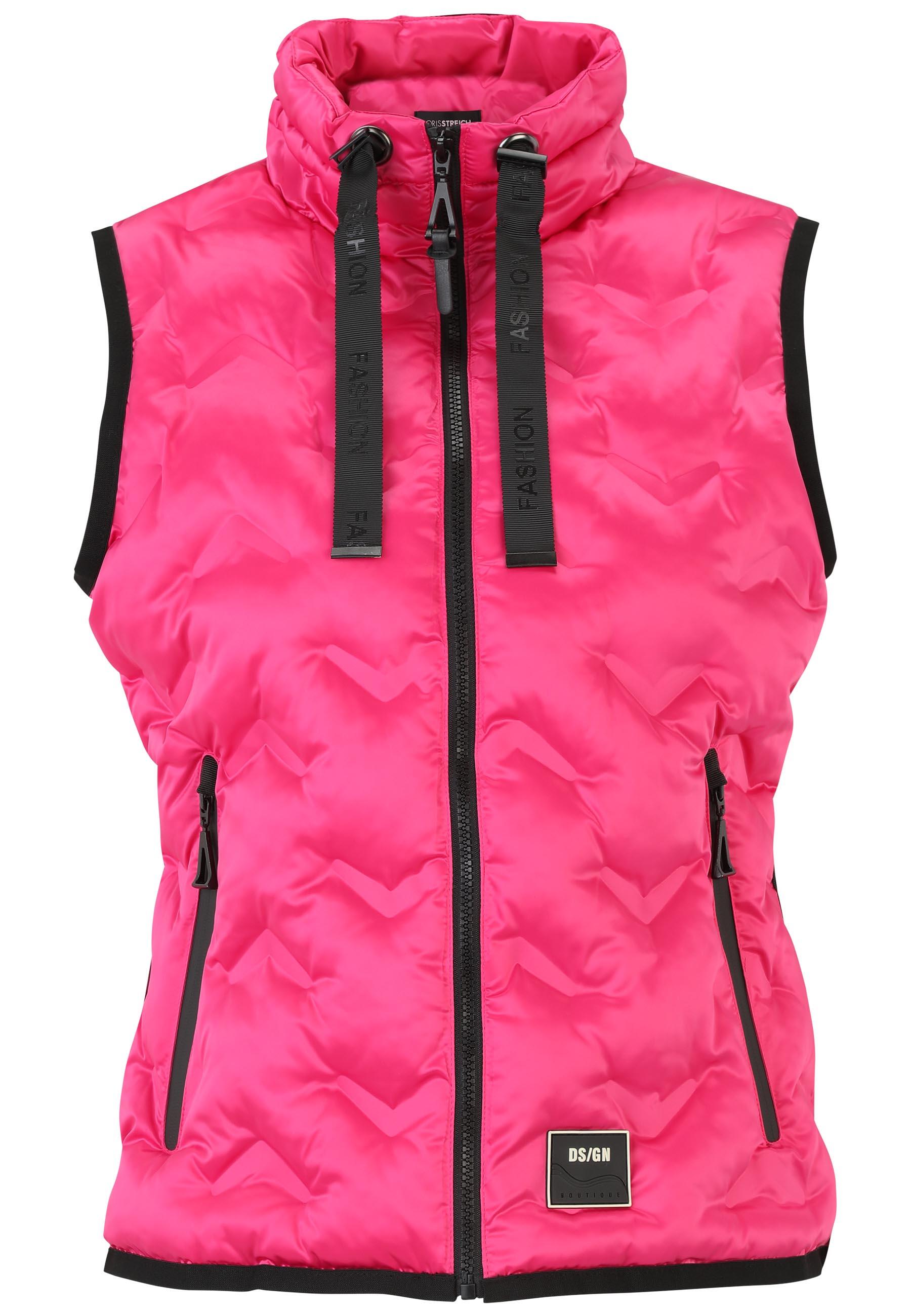 Doris Streich - Weste pink - Gr. - 50 von Doris Streich