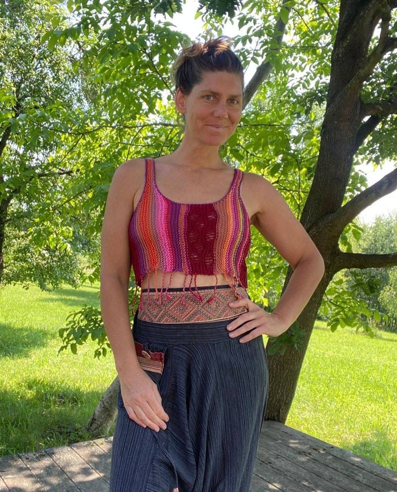 Handgestricktes Tank Top von DorisQuan