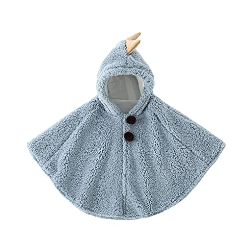 DorkasDE Baby Mädchen Cape Kleinkind Poncho Winter Mantel Umhang mit Kapuze von DorkasDE